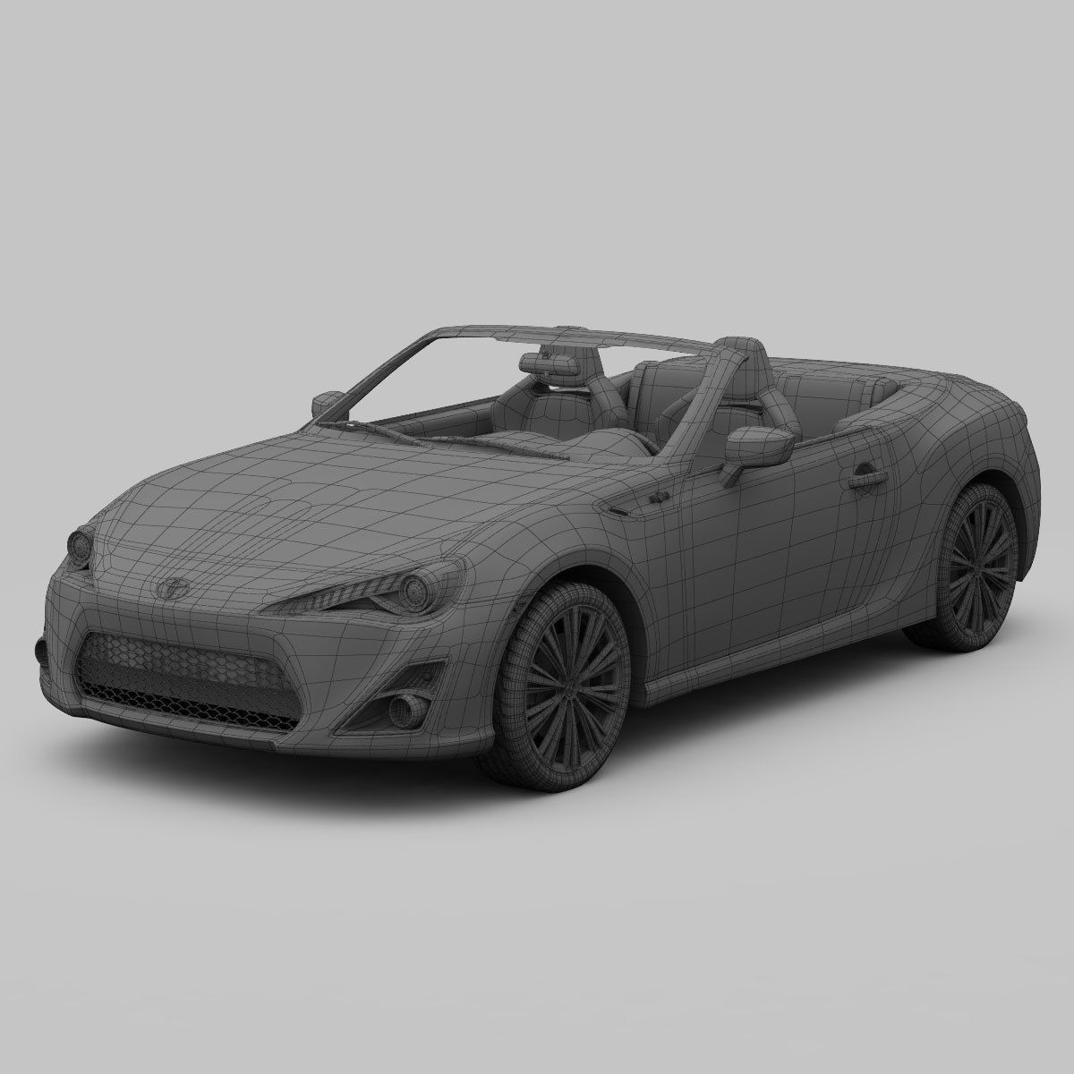 Toyota FT-86 Open Concept 2013 3D model_8