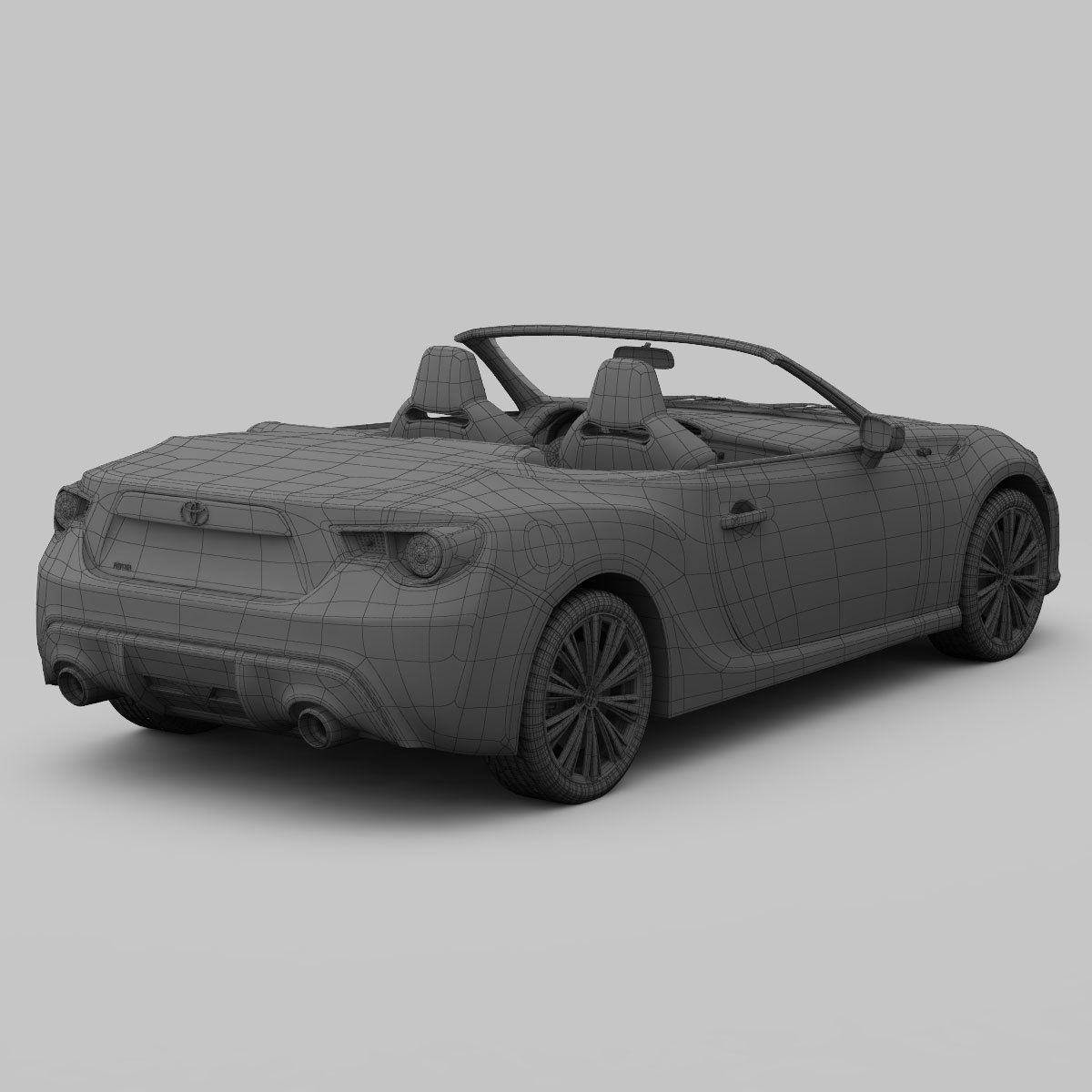 Toyota FT-86 Open Concept 2013 3D model_10