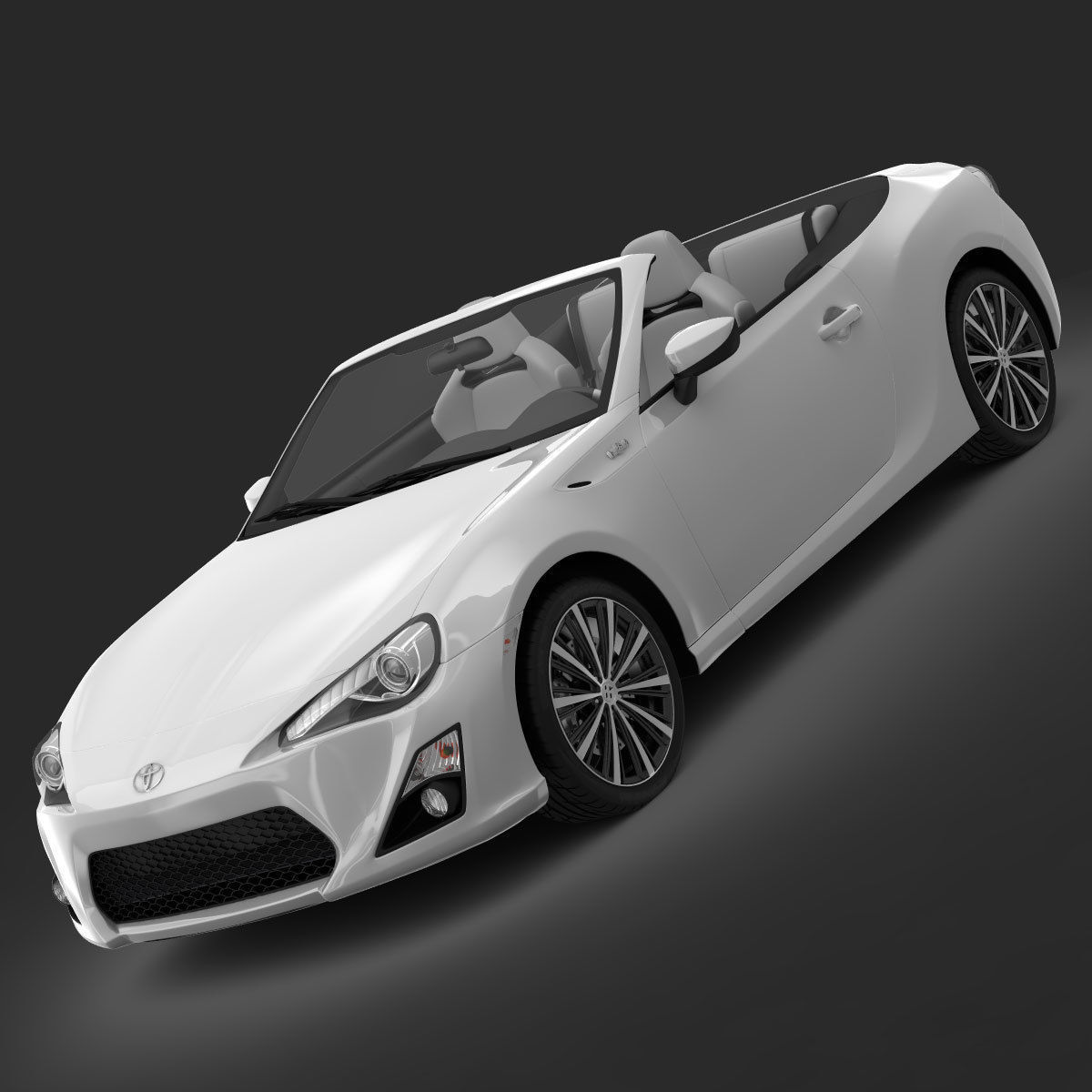 Toyota FT-86 Open Concept 2013 3D model_1