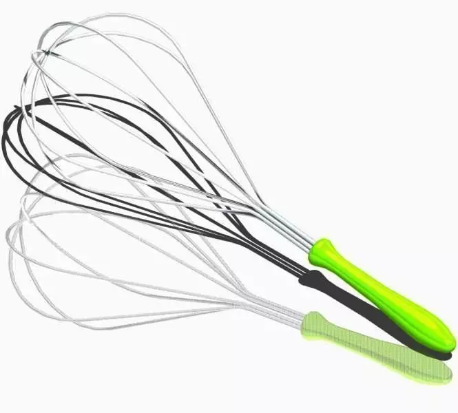 Wire wisk Free 3D model