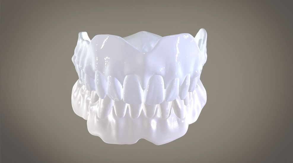 Full Dentures With Many Production Options 3D print model_19