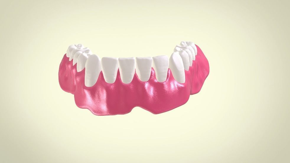 Full Dentures With Many Production Options 3D print model_15