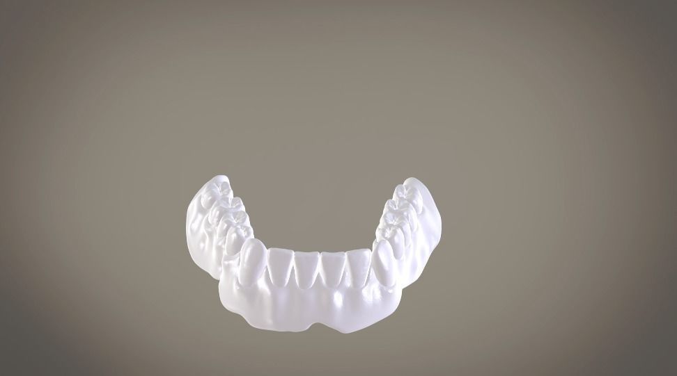 Full Dentures With Many Production Options 3D print model_17
