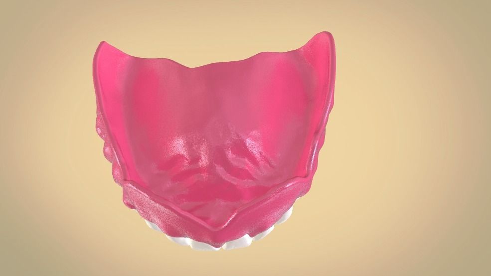Full Dentures With Many Production Options 3D print model_8