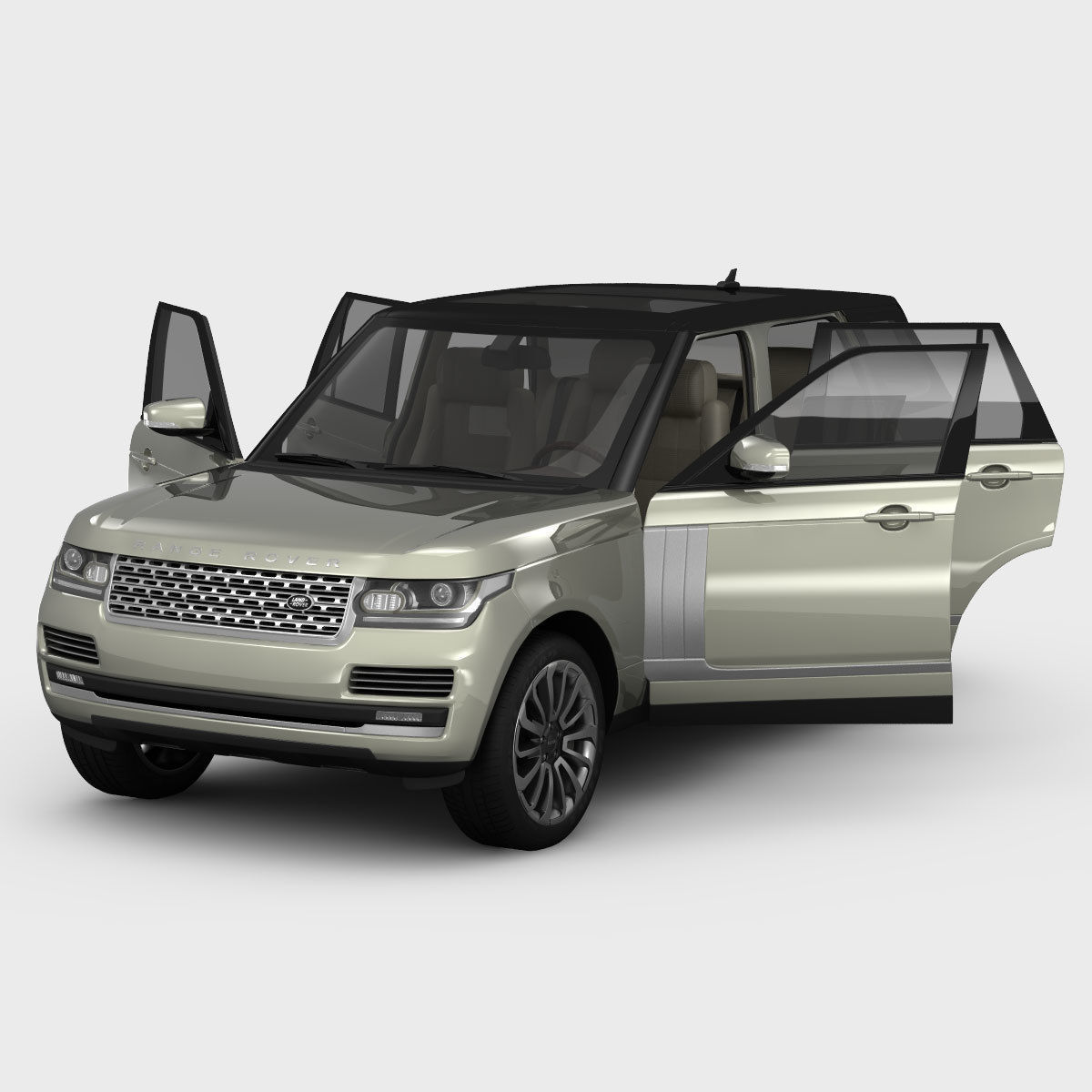 Range Rover Vogue L405 2013 3D model_5