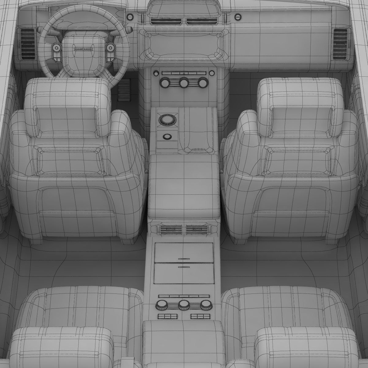 Range Rover Vogue L405 2013 3D model_14