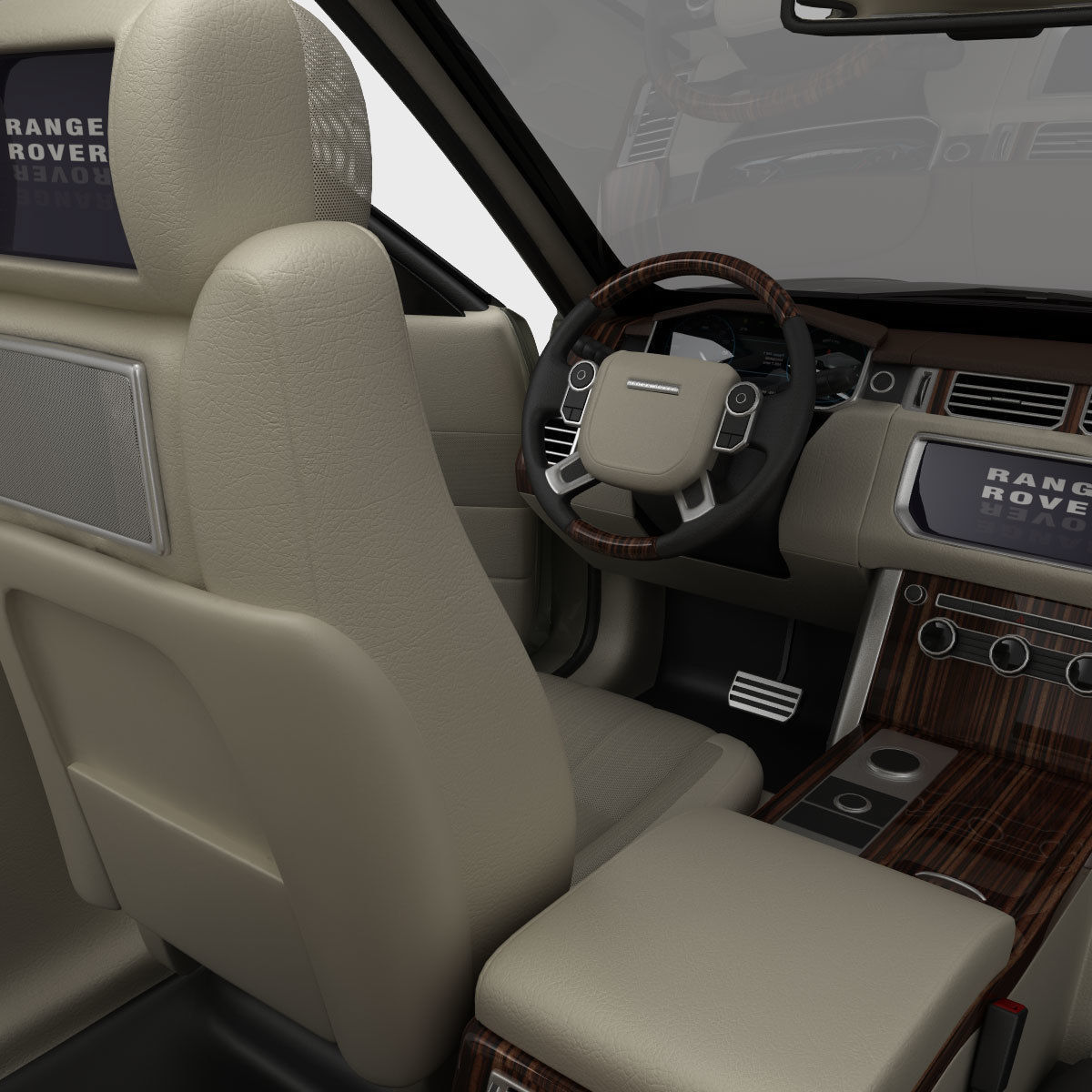 Range Rover Vogue L405 2013 3D model_9