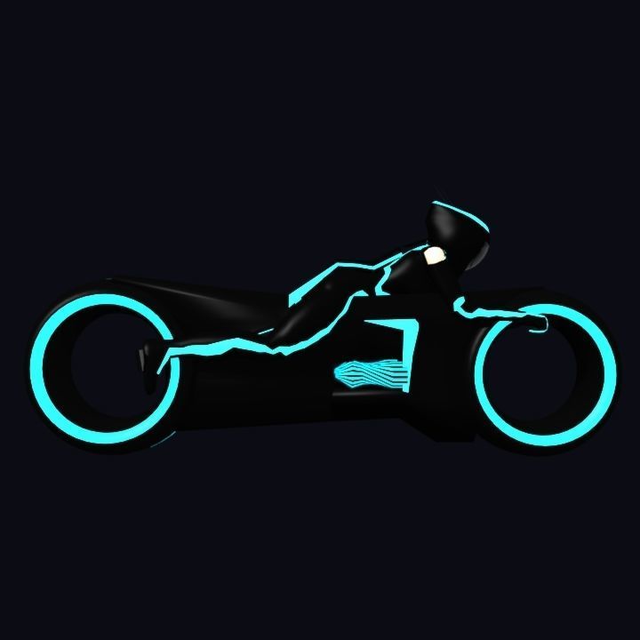 Tron game ready pack 3D model_4