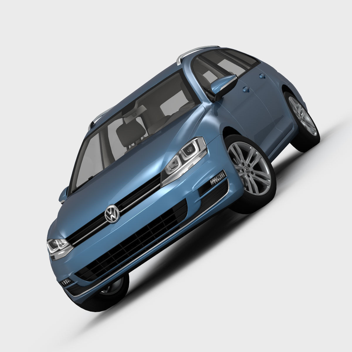 Volkswagen Golf 7 Variant 2013 3D model_5