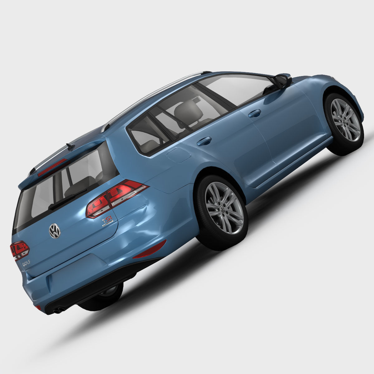Volkswagen Golf 7 Variant 2013 3D model_1