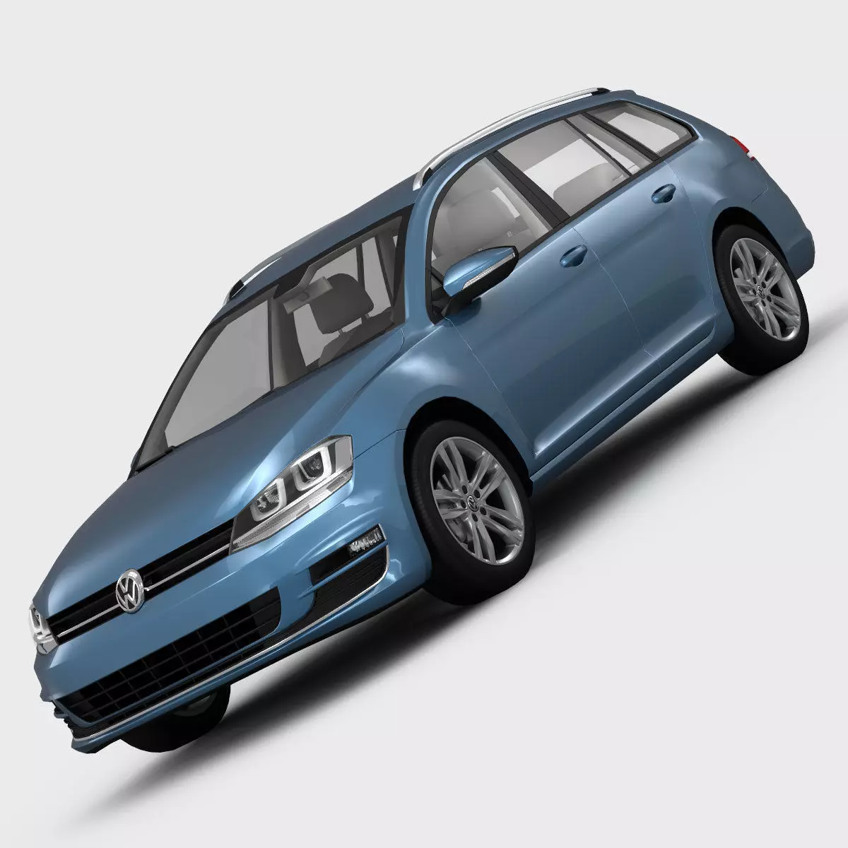 Volkswagen Golf 7 Variant 2013 3D model_0
