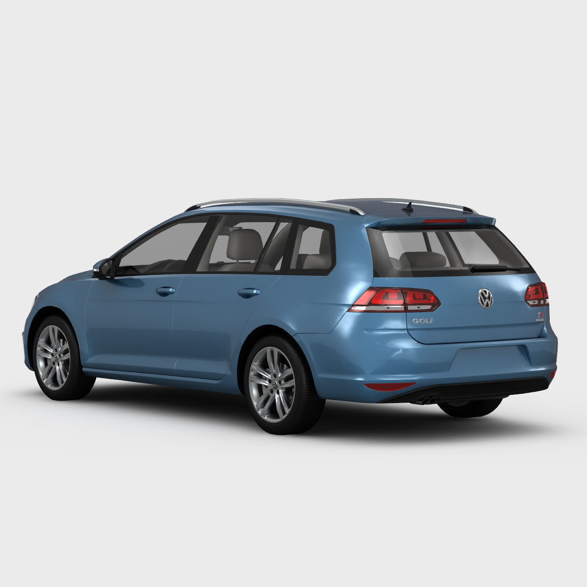 Volkswagen Golf 7 Variant 2013 3D model_6