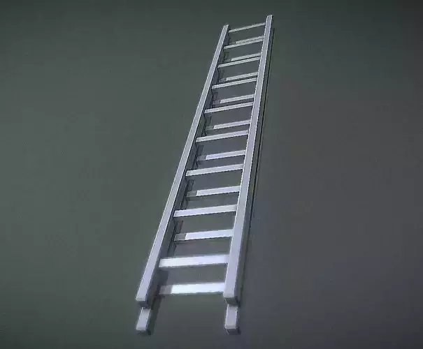 Lowpoly Metal Ladder