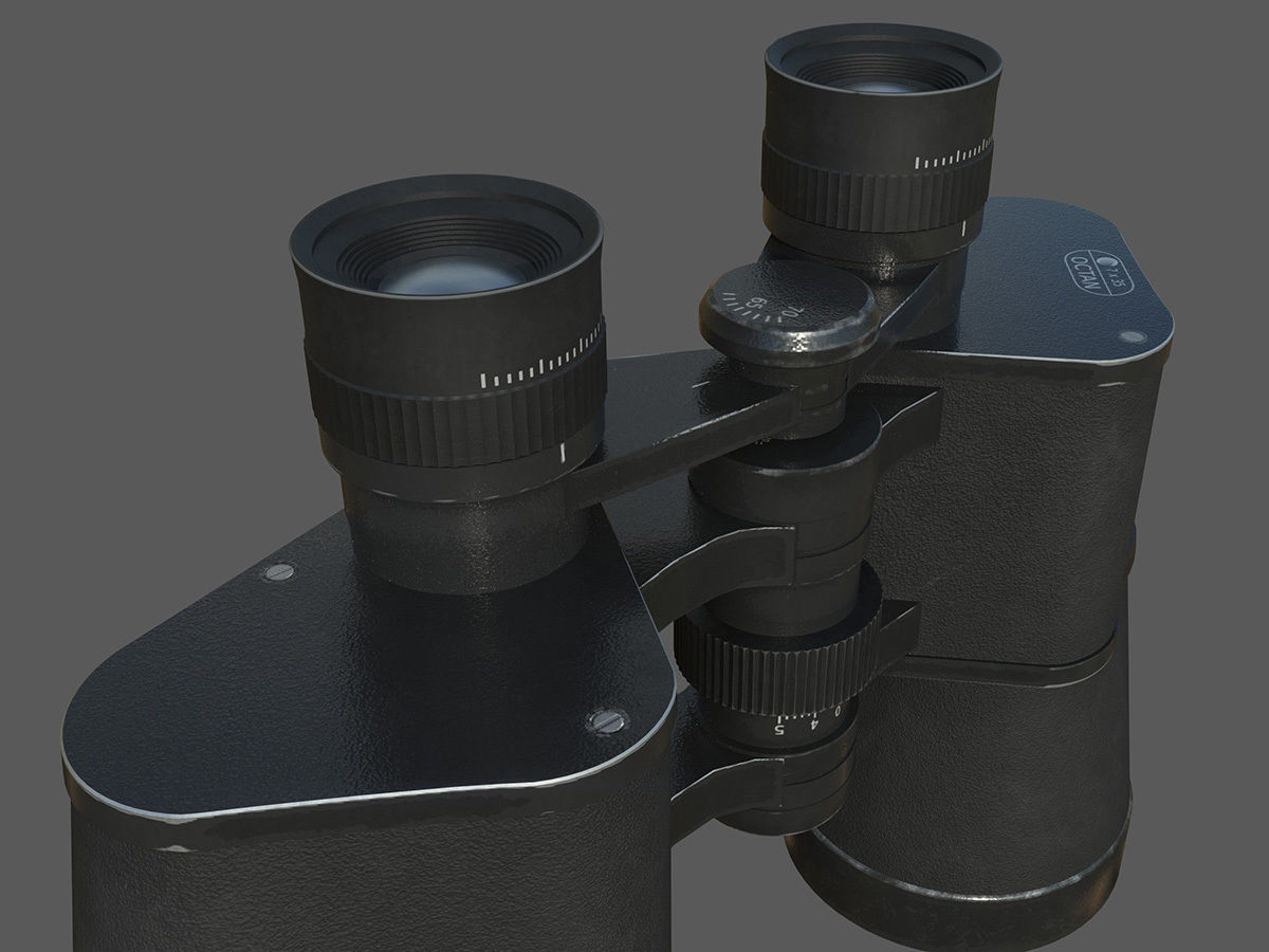 Binoculars 3D model_5