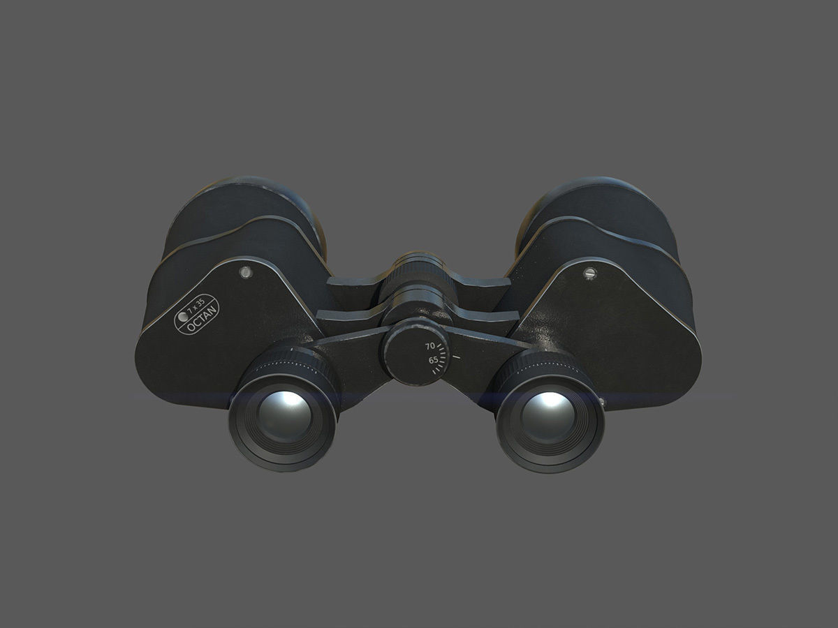Binoculars 3D model_6