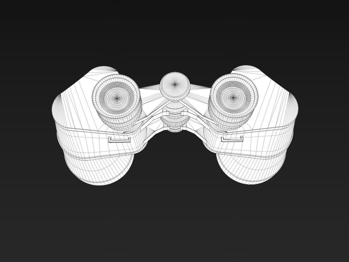 Binoculars 3D model_15