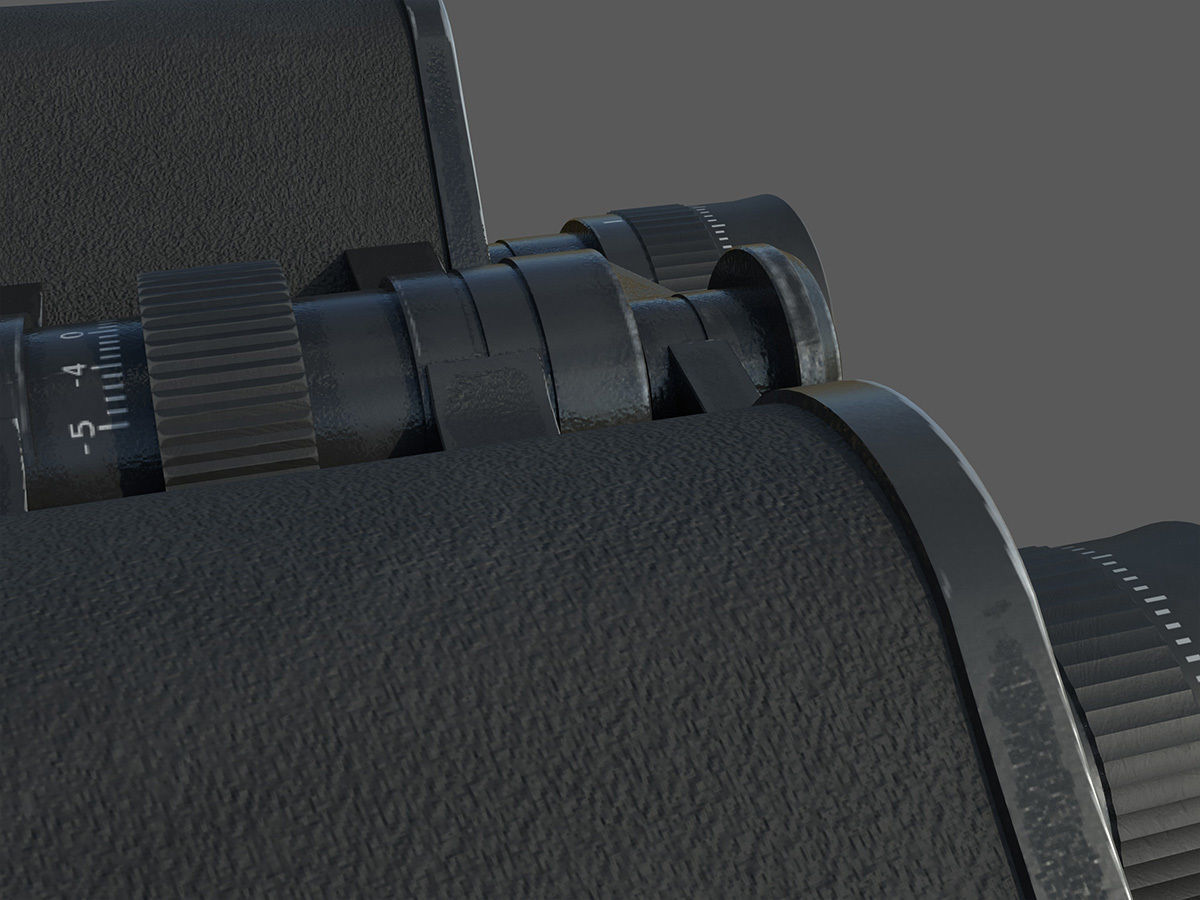 Binoculars 3D model_10