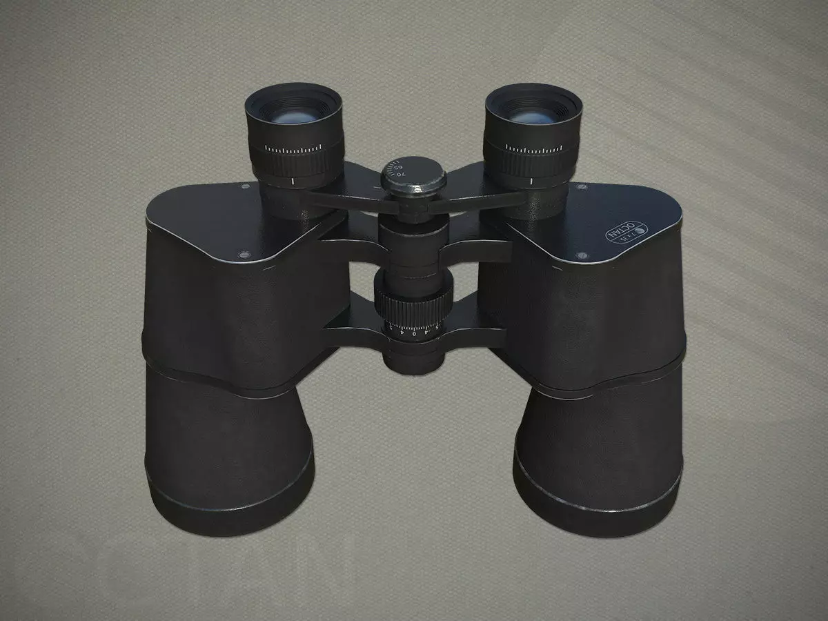 Binoculars 3D model_0