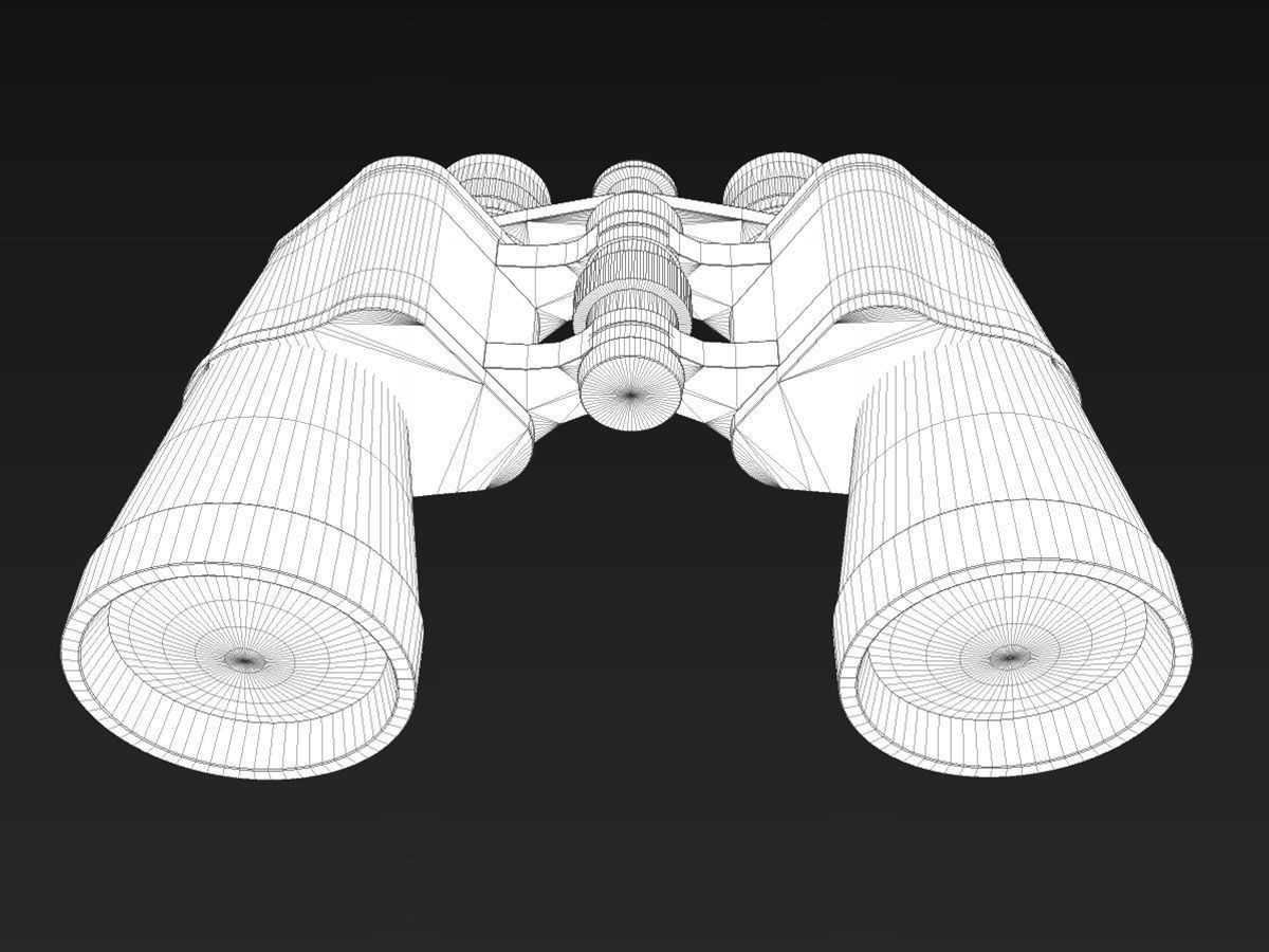 Binoculars 3D model_16