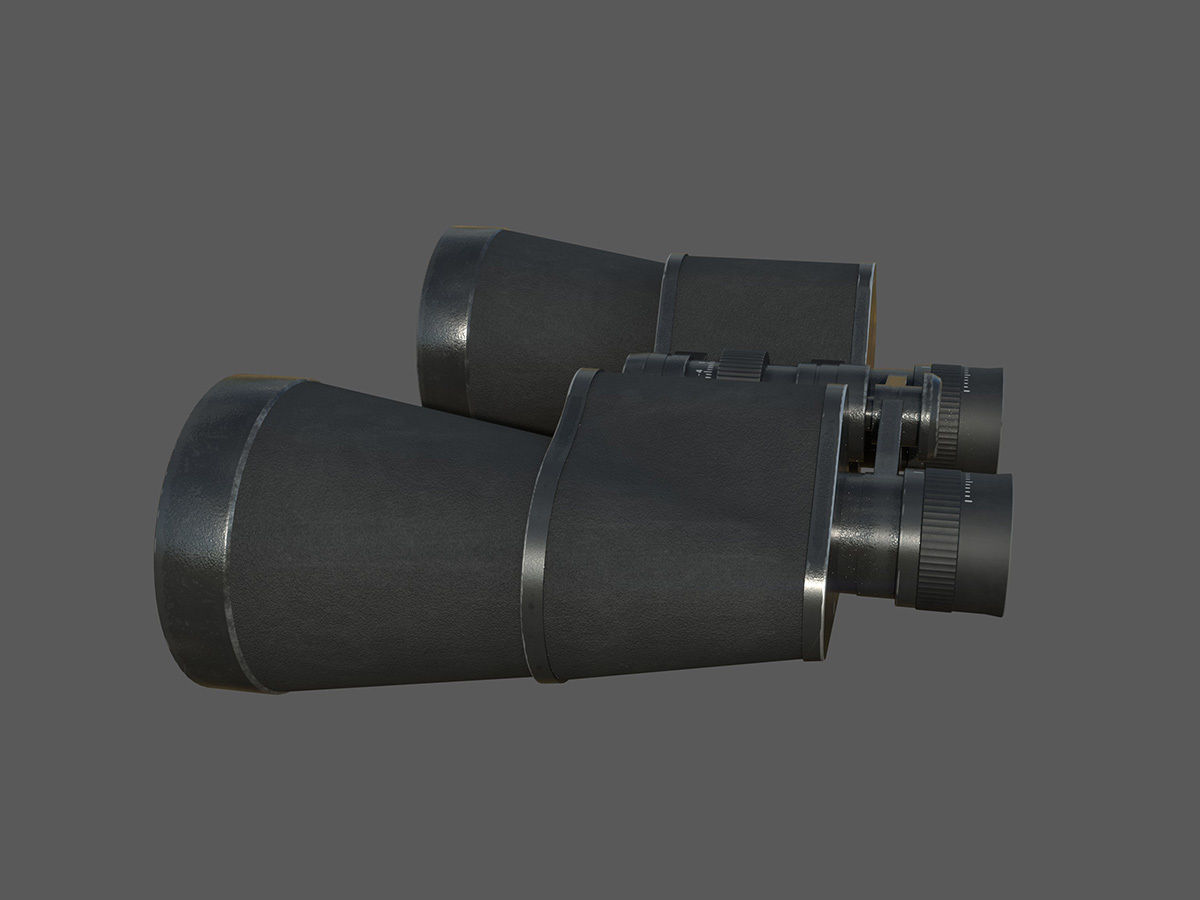 Binoculars 3D model_11