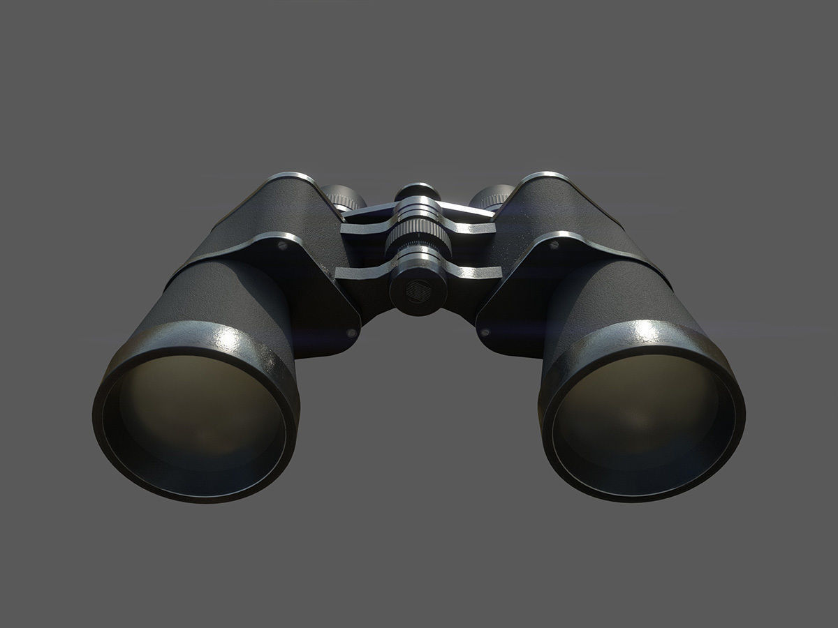 Binoculars 3D model_8
