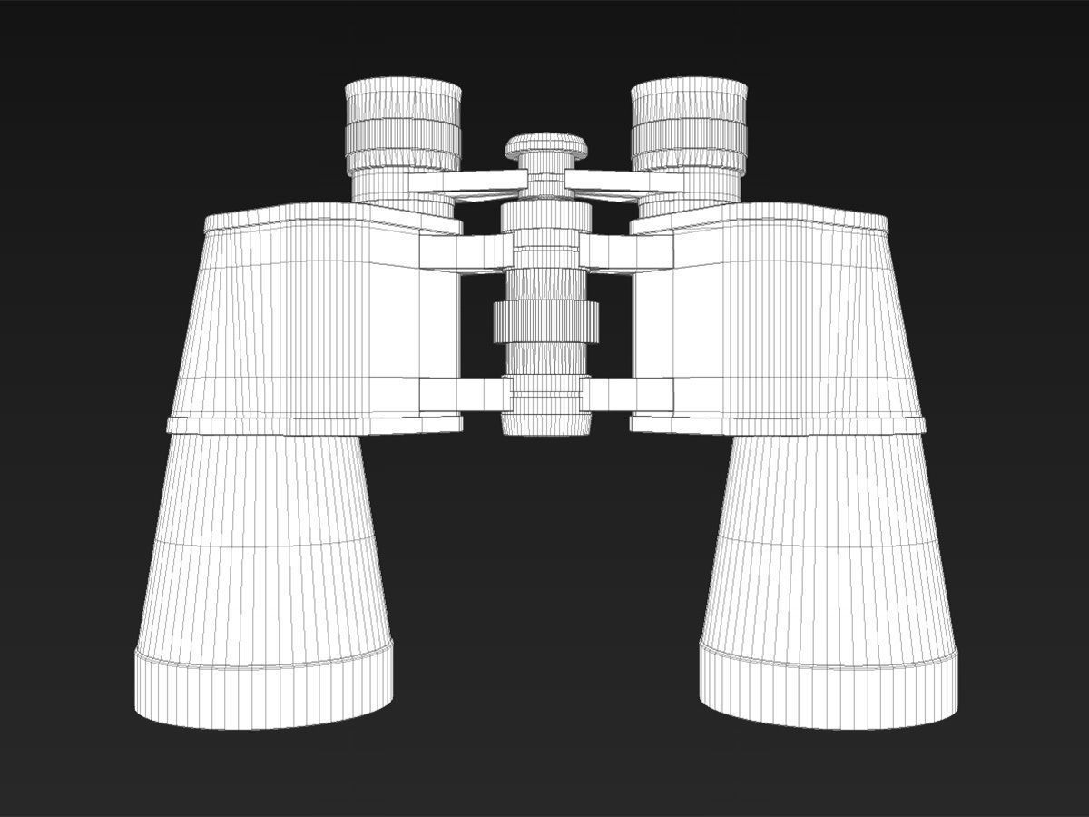 Binoculars 3D model_12
