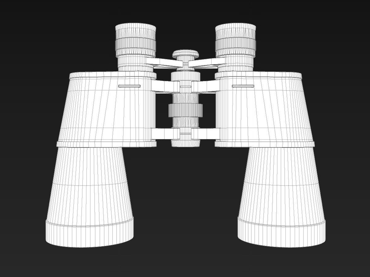 Binoculars 3D model_14