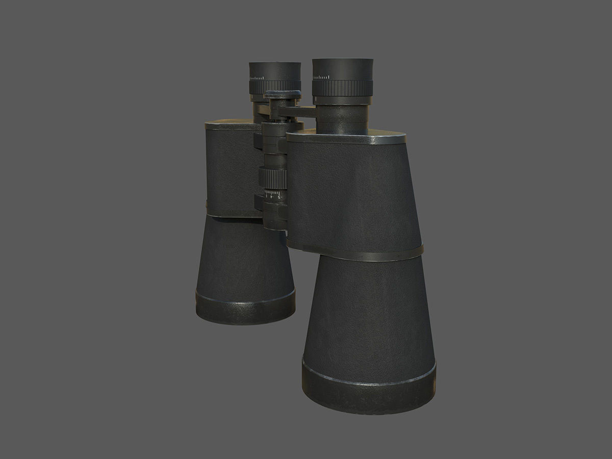 Binoculars 3D model_4