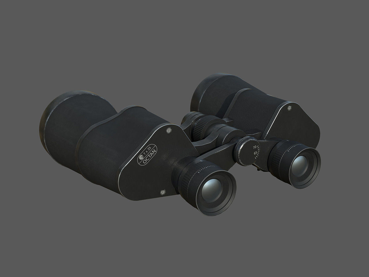 Binoculars 3D model_9