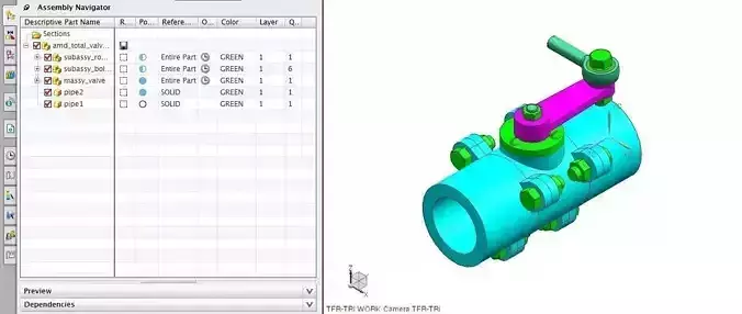 Valve Tutorial you how to make parts report sheet MS Excel fi... 3D model