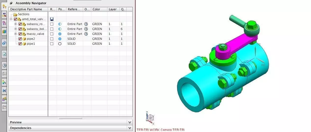 Valve Tutorial you how to make parts report sheet MS Excel fi... 3D model_0
