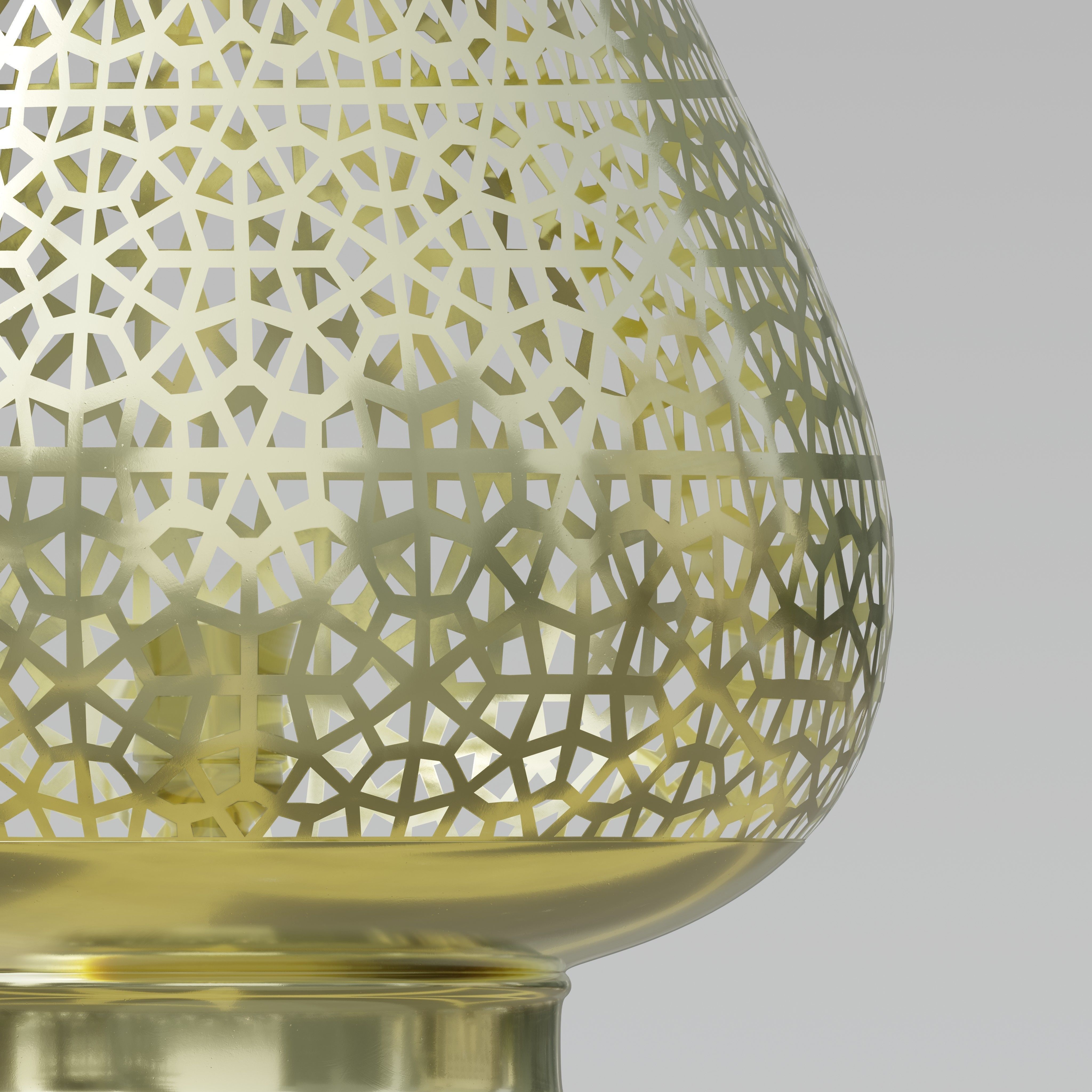 Scheherazade ornate lantern 3D model_3