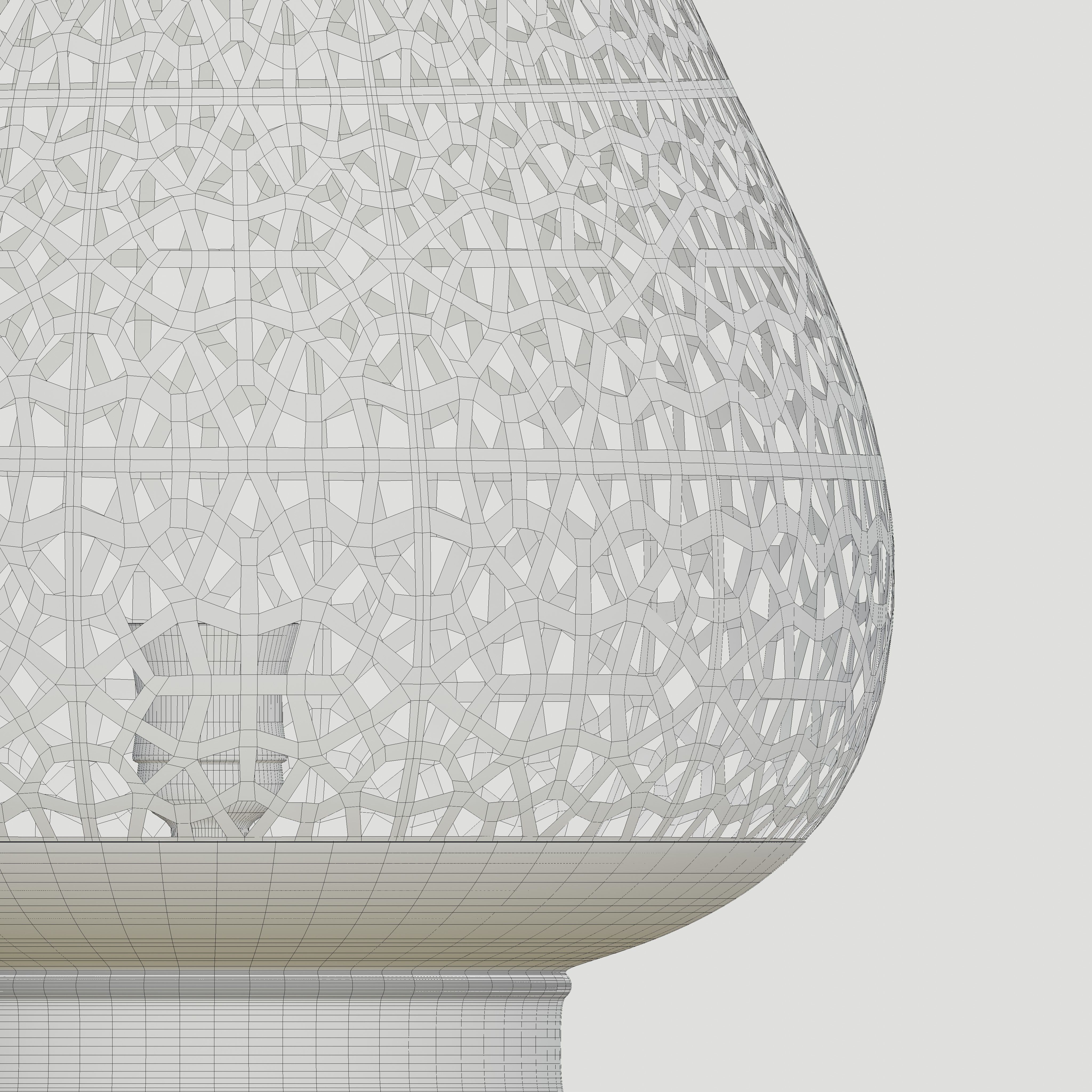 Scheherazade ornate lantern 3D model_8