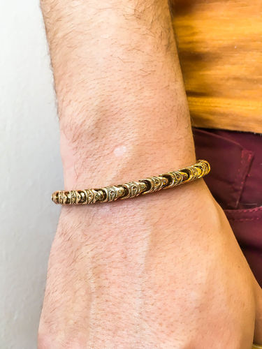 Stylish bracelet or necklace 01 3D print model