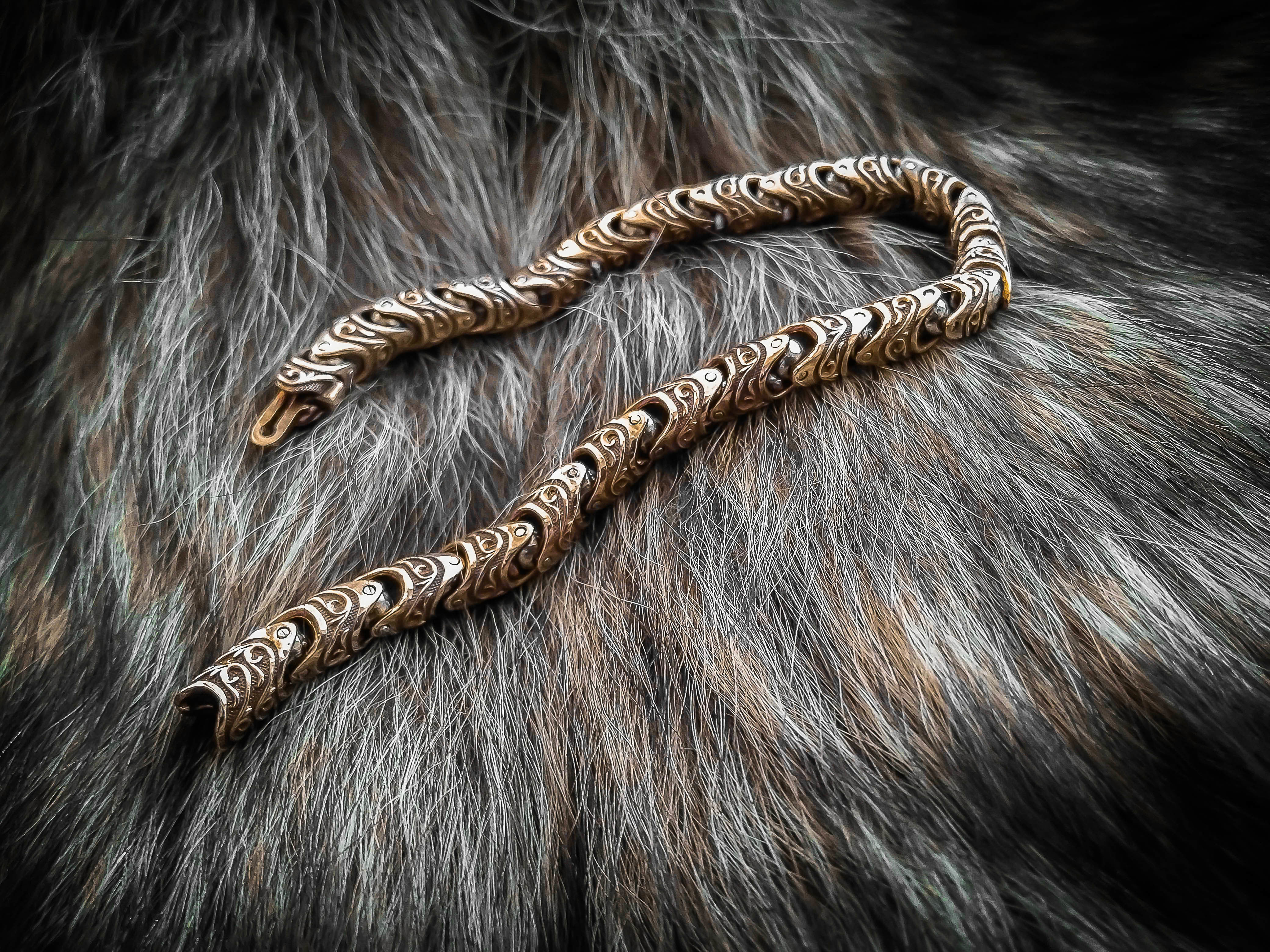 Stylish bracelet or necklace 01 3D print model_18