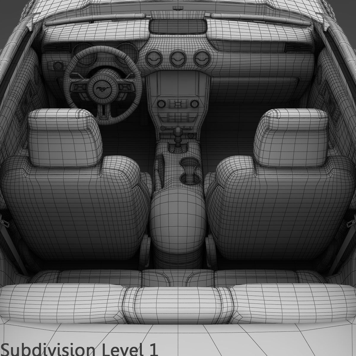 50 Year Limited Edition detailed interior 3D model_23