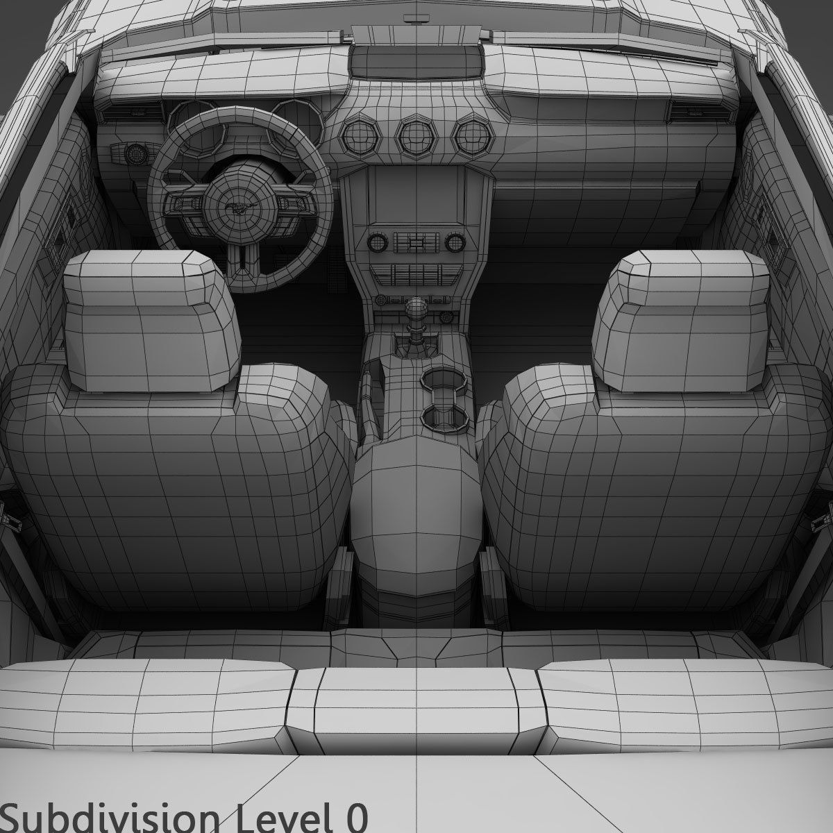 50 Year Limited Edition detailed interior 3D model_22