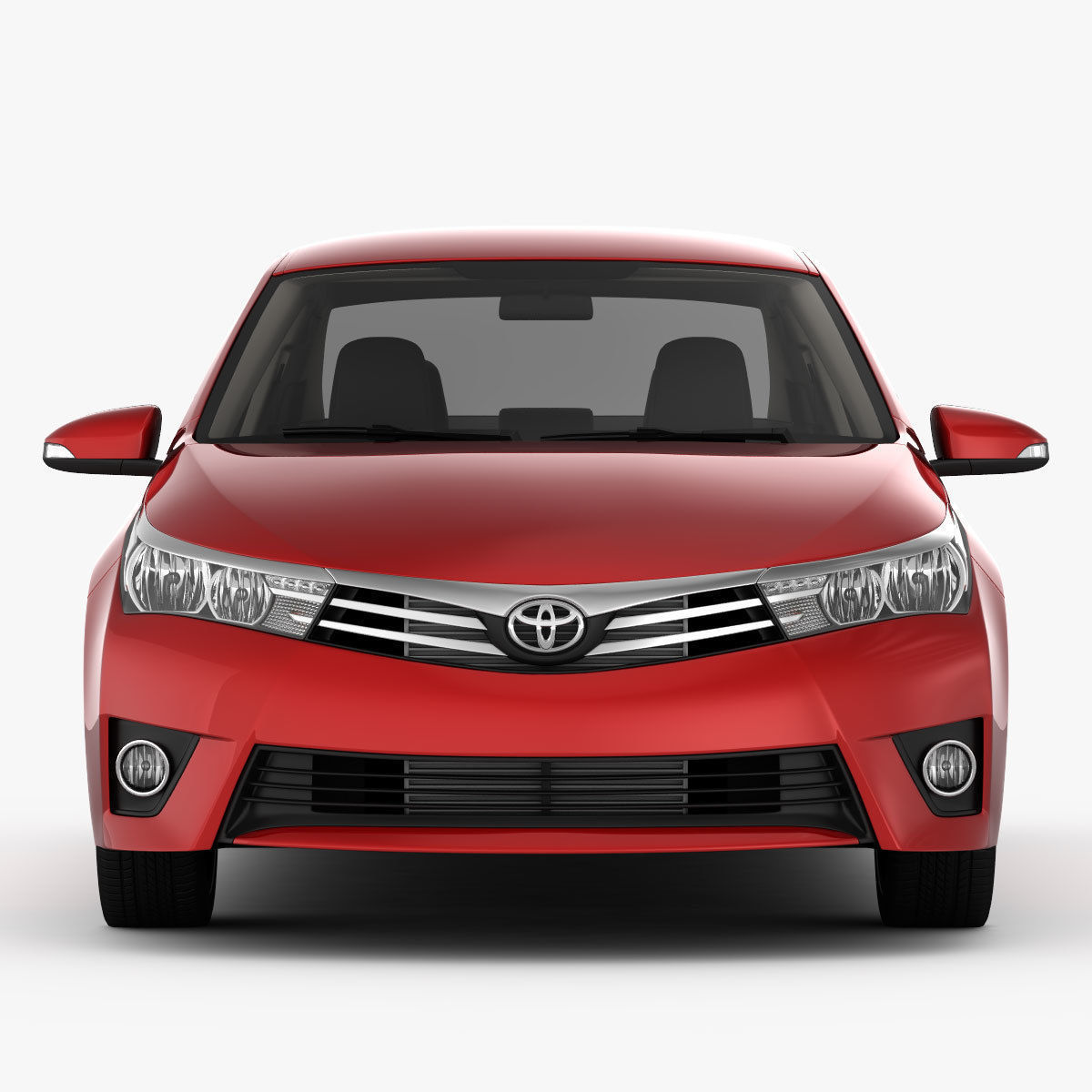 Toyota Corolla E170 Live 2014 detailed interior 3D model_8