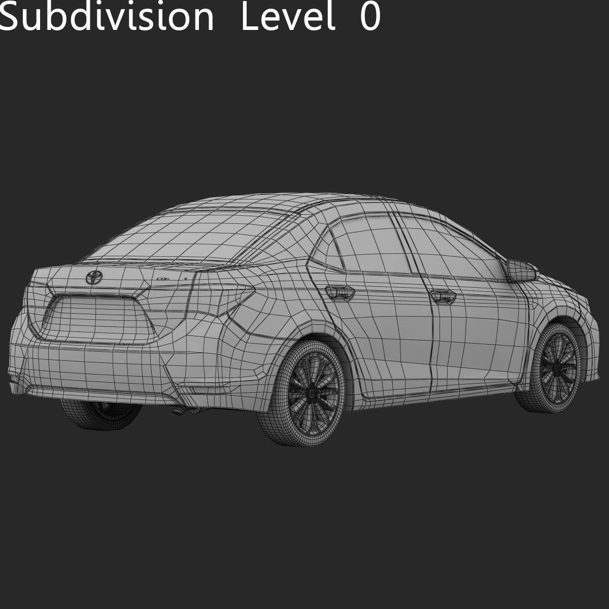 Toyota Corolla E170 Live 2014 detailed interior 3D model_20