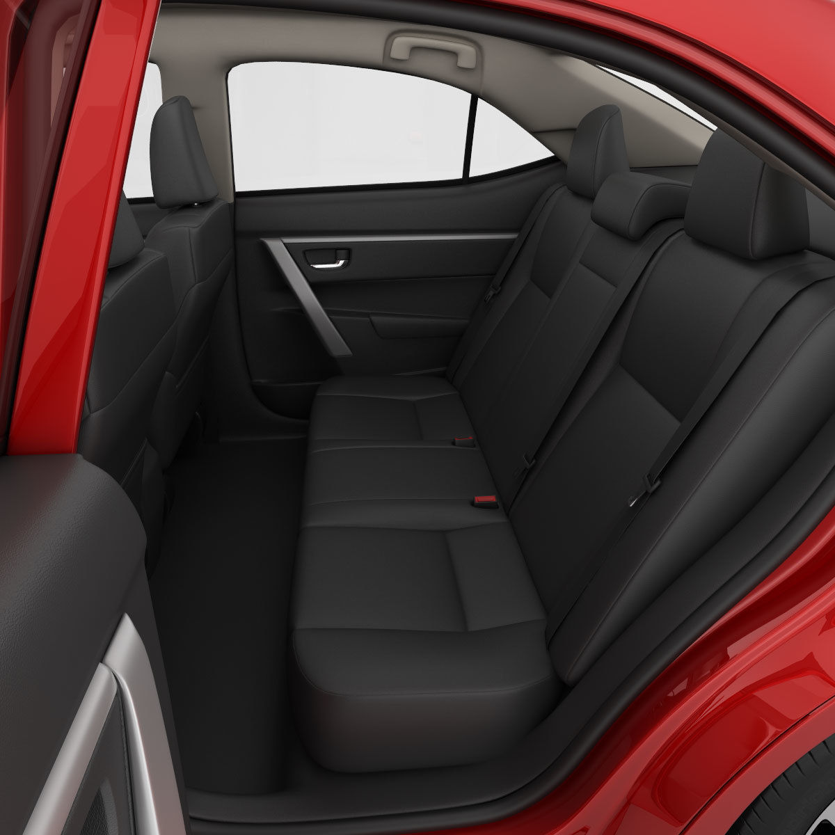 Toyota Corolla E170 Live 2014 detailed interior 3D model_15