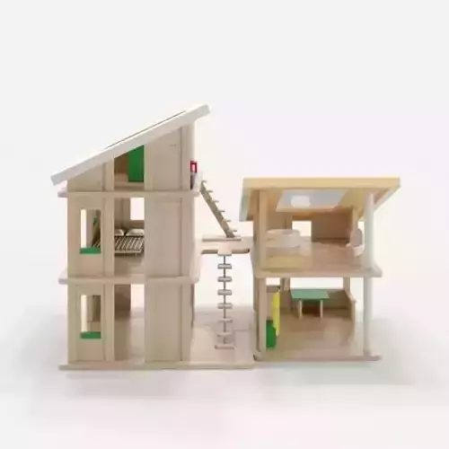 Plan Toys Chalet Wooden Dollhouse 3D model