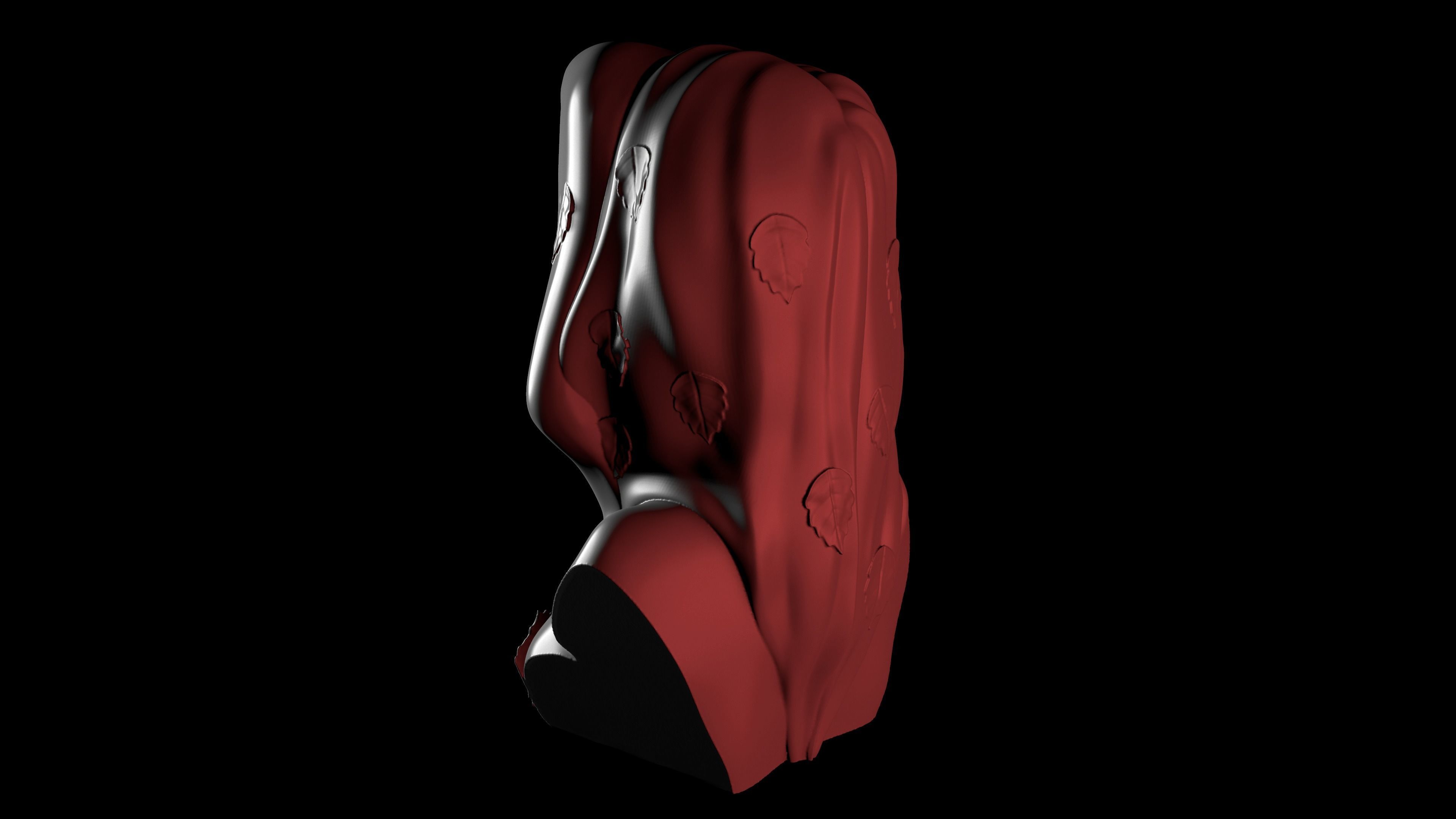 Bust - Poison Ivy 3D print model_11