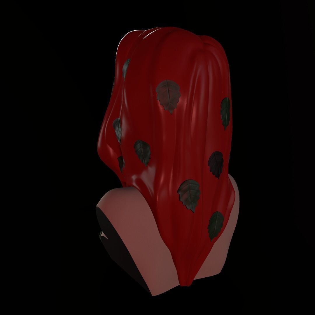 Bust - Poison Ivy 3D print model_5