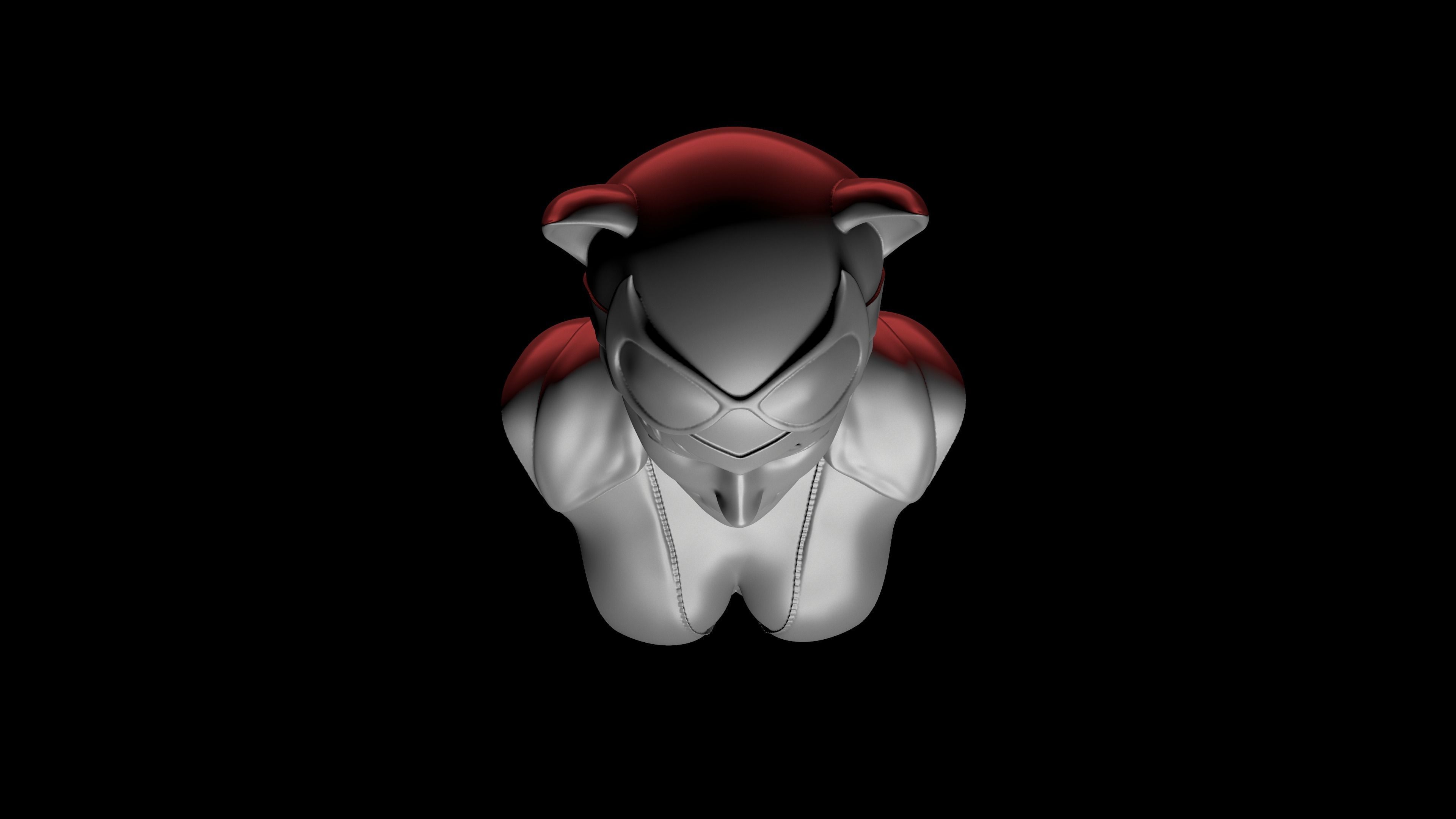 Bust - Catwoman 3D print model_11