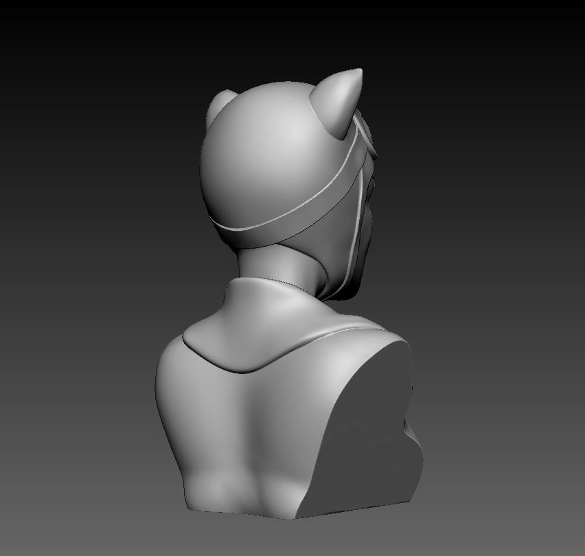 Bust - Catwoman 3D print model_18