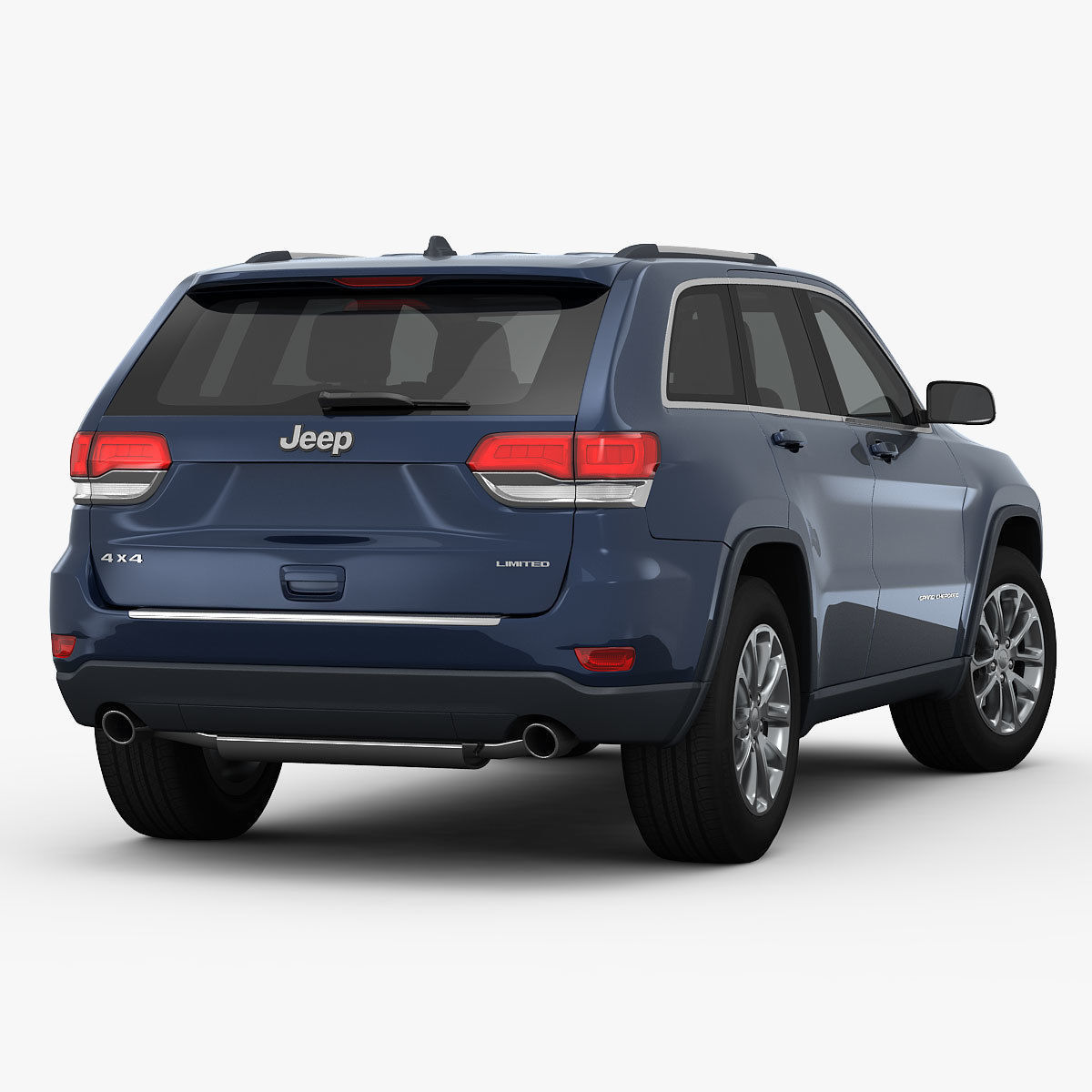 Jeep Grand Cherokee 2014 detailed interior 3D model_3