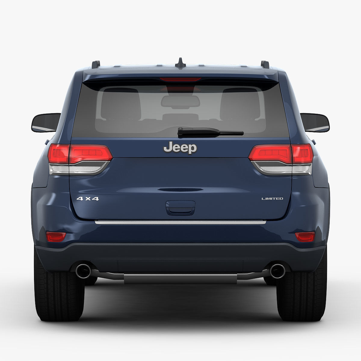 Jeep Grand Cherokee 2014 detailed interior 3D model_11