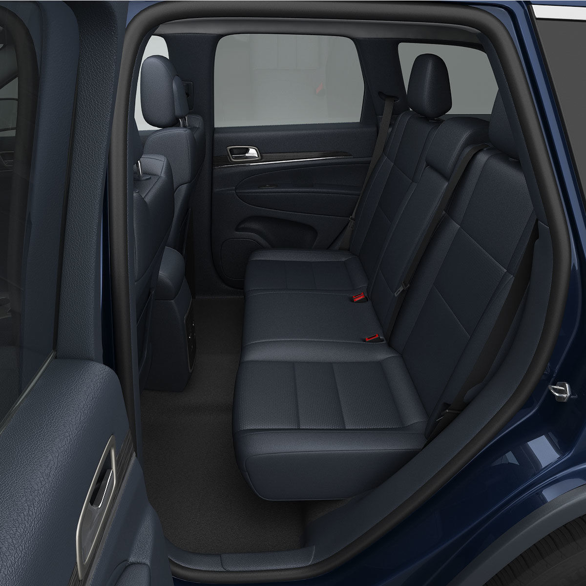 Jeep Grand Cherokee 2014 detailed interior 3D model_17