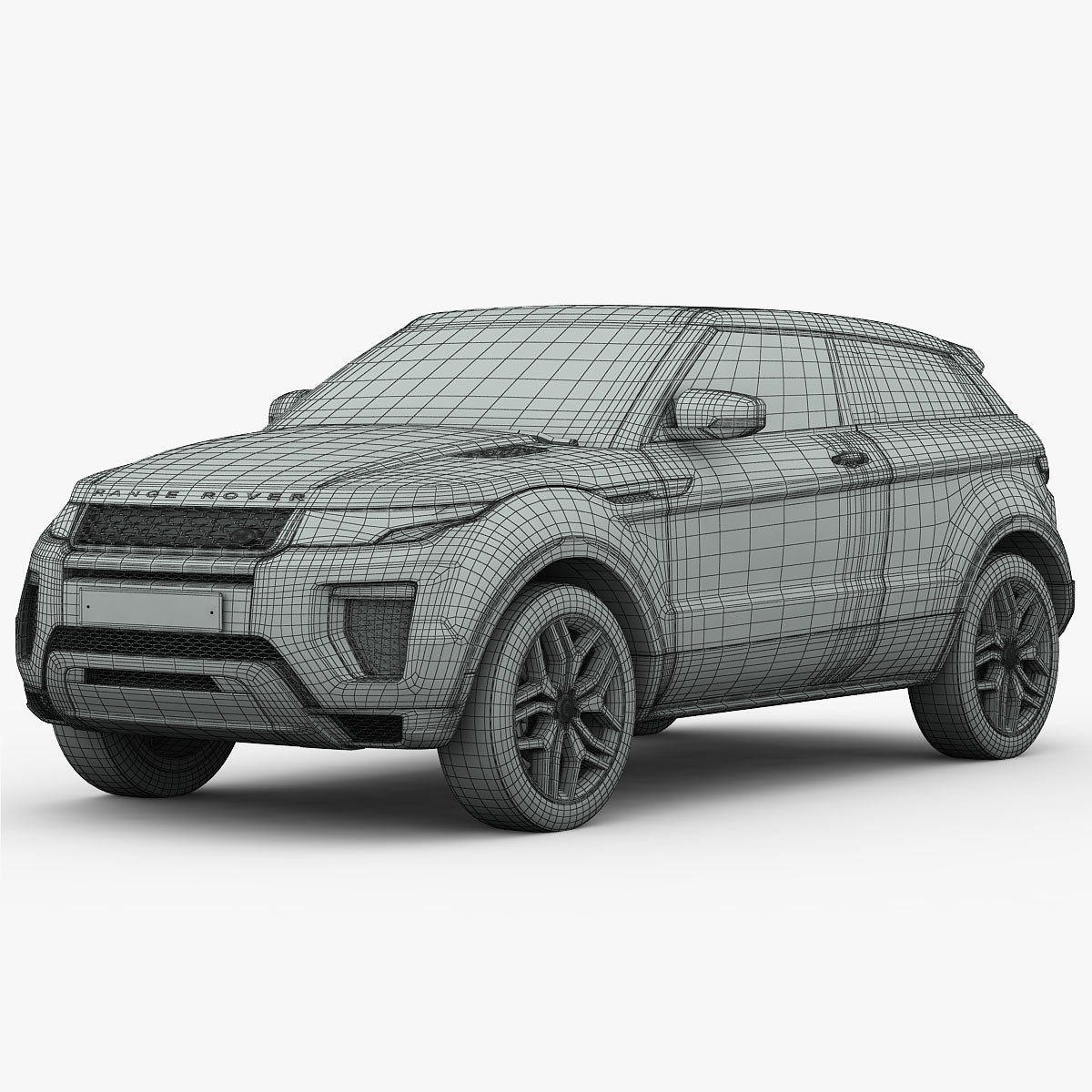 Range Rover Evoque 2016 3D model_16