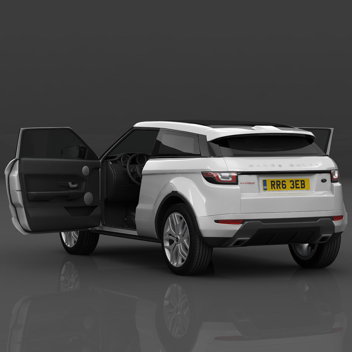 Range Rover Evoque 2016 3D model_11